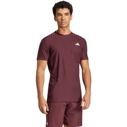 adidas Tennis Tshirt Climacool+ Airchill Freelift (schmal, optimale Bewegungsfreiheit) weinrot Herren