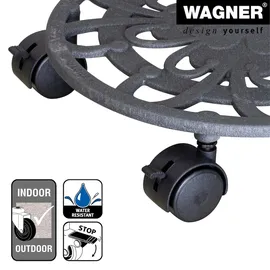 Wagner GLÜCKSKLEEBLATT Pflanzenroller Ø 29 x 6,5 cm