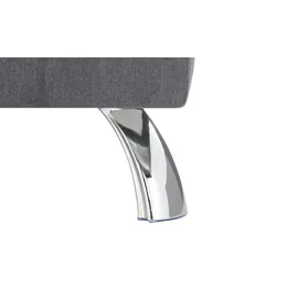 Nehl Liege Easy Flachgewebe 220 x 80 x 96 cm Grau mit Schlaffunktion