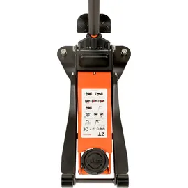 BAHCO Wagenheber Stahl grau/orange 2 t 70-490 mm