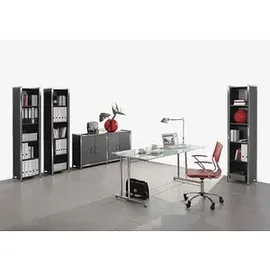 Kerkmann Artline Aktenregal 80,0 x 38,0 x 220,0 cm anthrazit
