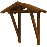 SKANHOLZ Vordach Siegen 2 247 x 116 cm braun