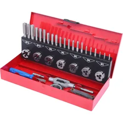 KS Tools HSS Co Gewindeschneidwerkzeug-Satz, 32-tlg - 331.0732