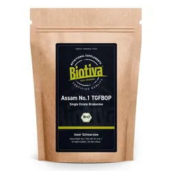 Biotiva Assam No.1 Tgfbop Schwarztee Bio Tee 250 g