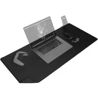 deltahub Mauspad Gaming Unterlage L, schwarz, 1000 x 450 mm, Kunststoff