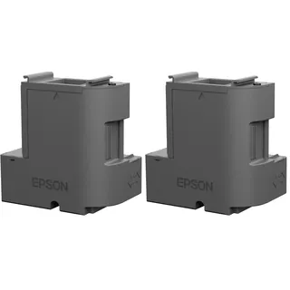 Epson C13T04D100 Wartungsboxen, Schwarz, Einheitsgröße (Packung mit 2)