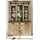 furn.design Buffetschrank in Used Wood hell und anthrazit Vitrinenschrank 133 x 201 cm,