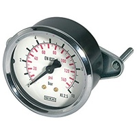 Riegler 101919-110.78 Standardmano, Dreikantfrontring, G 1/8 hinten, 0-25,0 bar,
