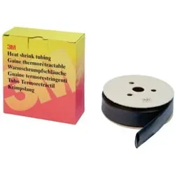 3M Deutschland Warmschrumpfschlauch Rolle 12,7/6,4 mm,sw,dw. HSR sw