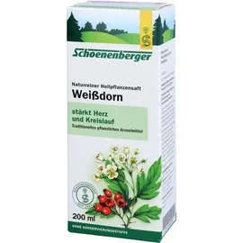 Schoenenberger Weißdorn Heilpflanzensaft 200 ml