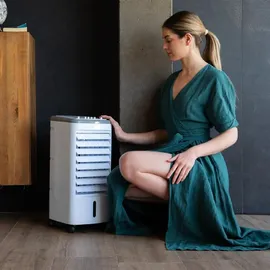 Cecotec EnergySilence 3500 Cool Compact, Einteilige mobile Klimaanlage, Weiß, 4 Rad/Räder, Tasten, 3,5 l, 250 mm - Weiß