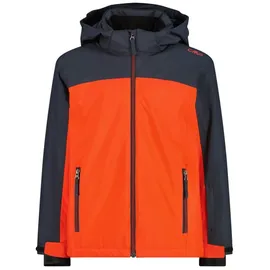 CMP KID Ski Jacket Snaps Hood tango-antracite (21CU) 176