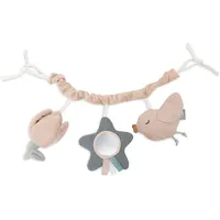 Jollein Kinderwagenkette Baby - Lovely Birds - Zum Aufhängen
