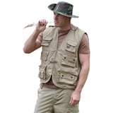 Mil-Tec Jagd-U Weste khaki, 3XL