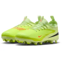 Nike Phantom 6 Low Academy FG/MG Kinder hyper crimson/black/limelight 36,5