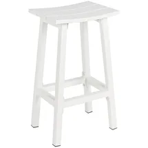 BIZZOTTO Barhocker KEANU 42 x 31 cm Weiß