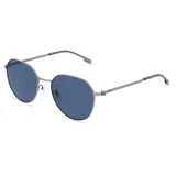 HUGO BOSS Boss 1471/F/SK Herren-Sonnenbrille Vollrand Panto Metall-Gestell, grau