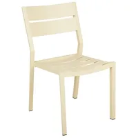 Brafab Gartenstuhl stapelbar Delia Aluminium Gelb Lemon
