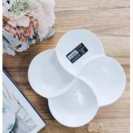 wilmax england Geteiltes Gericht 22 cm Weiß