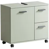 Schildmeyer Waschbeckenunterschrank 157636, Pistazie, 65,1 x x 60,0 cm