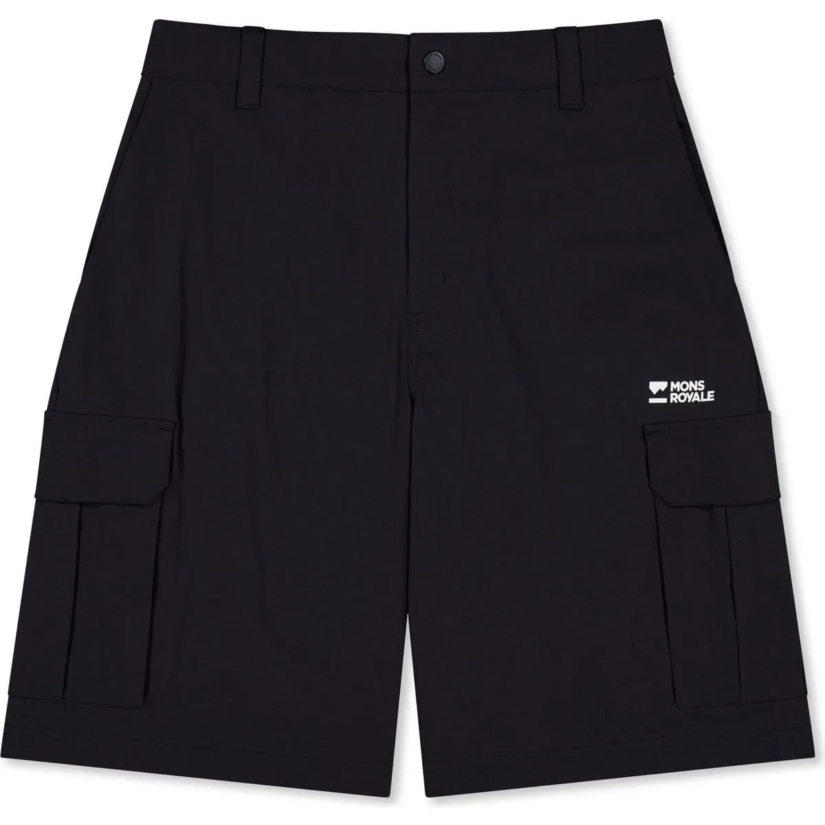 Mons Royale Mens All Mission Cargo Shorts black (1) XL