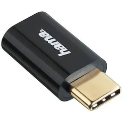 USB-C-Adapter, USB-C-Stecker, Micro-USB-2.0-Kupplung, 00135723, vergoldet,