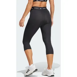 adidas TECHFIT Capri Leggings Schwarz 3XS