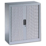 Californian Products CP Omnispace Rollladenschrank lichtgrau 2 Fachböden 80,0 x 42,0 x 103,0 cm