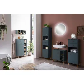 Schildmeyer MÖBELPARTNER Badregal Bjarne 153155 blaugrau 60,2 x 21,5 x 24,7 cm