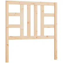 vidaXL Kopfteil 81x4x100 cm Massivholz Kiefer