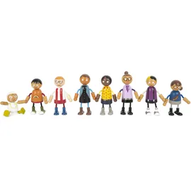 Small Foot Company Biegepuppen-Familie mit Baby (12426)