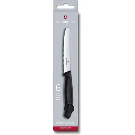 Victorinox Swiss Classic Tomaten-/Tafelmesser 6-tlg. schwarz