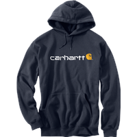 CARHARTT Signature Logo Sweatshirt, Blau, XL