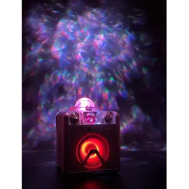 N-Gear Disco Star 710 Bluetooth Lautsprecher Silber 5 W