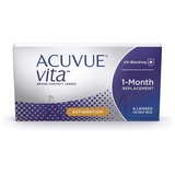 Acuvue Vita for Astigmatism 6 St. / 8.60 BC / 14.50 DIA / -7.50 DPT / -1.75 CYL / 10° AX