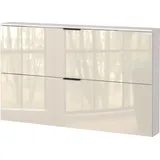 Germania Xxxl Schuhschrank GW-Valega 2620-572, in Kaschmir, Metall, 140x85x19 cm Beimöbel erhältlich, hängend, stehend, Garderobe, Schuhaufbewahrung, Schuhschränke