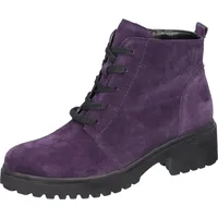 WALDLÄUFER Schnürboots »H-LUISE«, Stiefelette, Blockabsatz, in bequemer Schuhweite G (= weit), Gr. 4,5 (37,5), lila, , 90780860-4,5