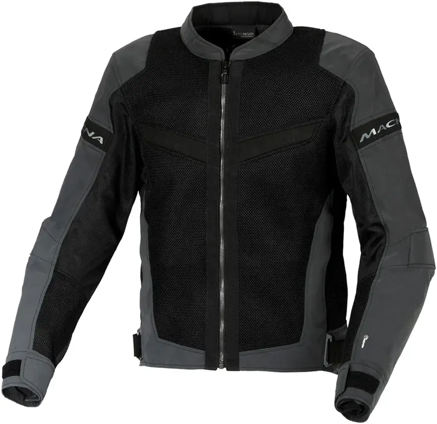 Macna Velotura Night Eye, veste en textile - Noir - 3XL