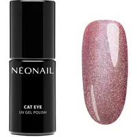 NeoNail Professional UV Nagellack 7,2 ml Rot Blush Sky Cat Eye NEONAIL Farben UV Lack Glitter Gel Nägel Nageldesign Shellack