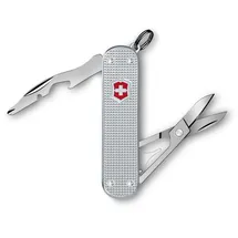 Victorinox Taschenwerkzeug Companion S Alox, Multitool, 5 Funktionen, Klein, Inkl. Schere und Schraubendreher, Swiss Made, Silber