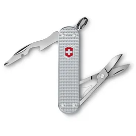 Victorinox Taschenwerkzeug Companion S Alox, Multitool, 5 Funktionen, Klein, Inkl. Schere und Schraubendreher, Swiss Made, Silber