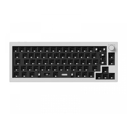Keychron Q2 Pro QMK 65% ISO Barebone Knob Version - Shell White