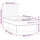vidaXL Boxspringbett 100 x 200 cm Schwarz
