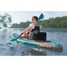 BESTWAY SUP Board Set Touring 381 x 79 x 15 cm blau