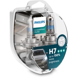 Glühlampe Halogen PHILIPS H7 X-tremeVision Pro150 12V/55W, 2 Stück