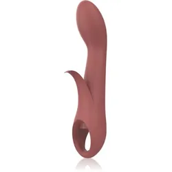 Dream Toys NUDE Sierra G-spot Duo Vibrator mit Klitoris-Stimulator 20 cm