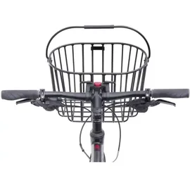 KLICKfix Vorderradkorb Alumino schwarz