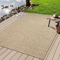 MERINOS Teppich MERINOS "Kenzy 7", beige (natur), B:240cm H:10mm
