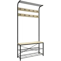 VCM Taliro 100 x 40 x 30 cm braun / braun