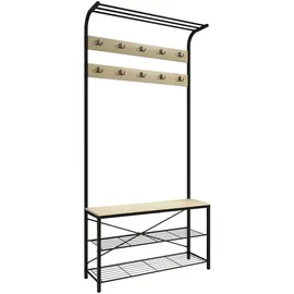VCM Taliro 100 x 40 x 30 cm braun / braun